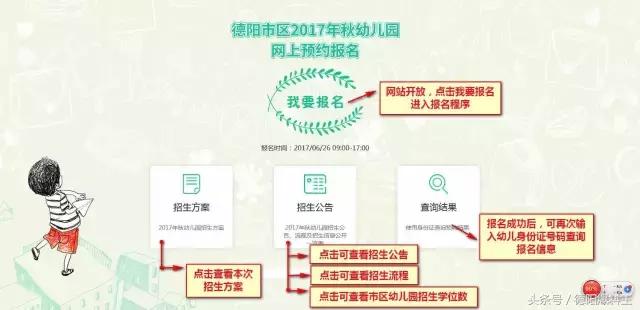 2017德阳市区幼儿园报名（内含详细攻略）
