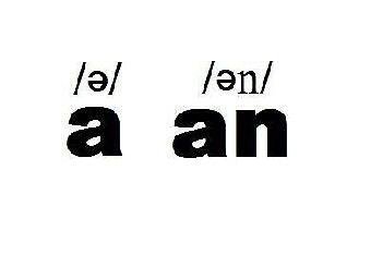 a和an在名词中的区别,a和an的中文