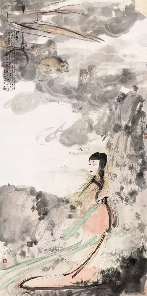 傅抱石作品升值空间,傅抱石字画市场行情