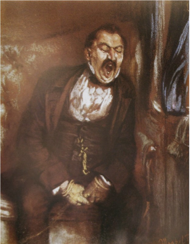 阿尔道夫门采尔素描作品赏析,素描大师门采尔速写