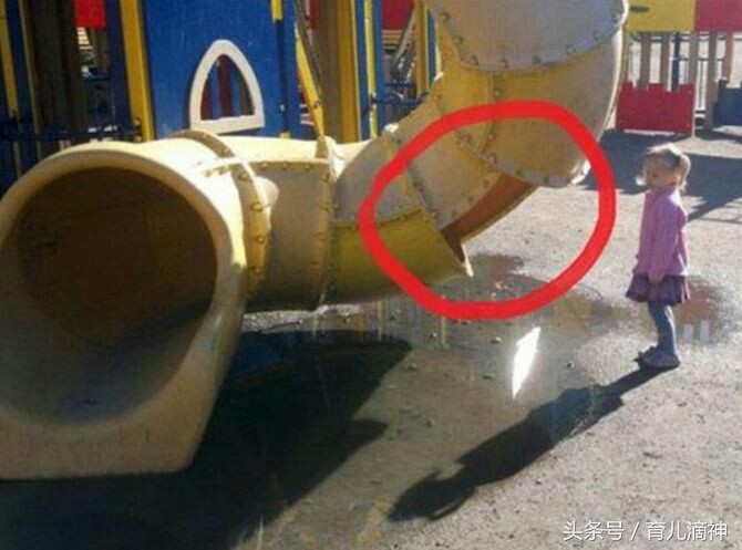 儿童游乐园超奇怪滑滑梯,儿童乐园旋转滑梯细节