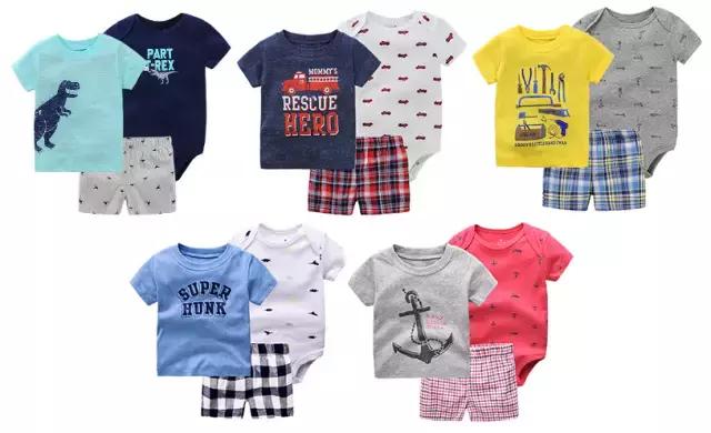 云宝宝的衣服,宝宝贴身打底套装夏季