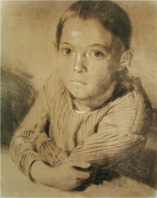 阿尔道夫门采尔素描作品赏析,素描大师门采尔速写