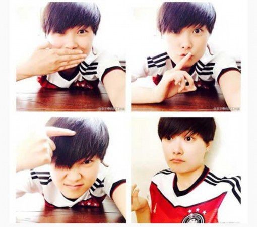 娱乐圈球迷真多！鹿晗最爱曼联一人父亲竟是国脚曾参加奥运会