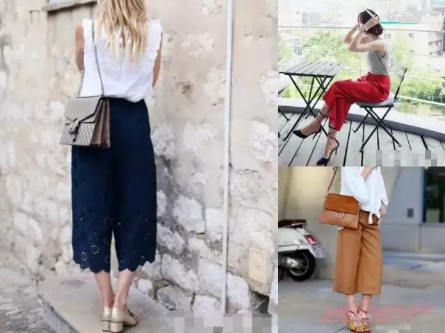 七分阔腿裤搭配什么鞋子夏天,40-50岁阔腿裤怎样搭配衣服和鞋子
