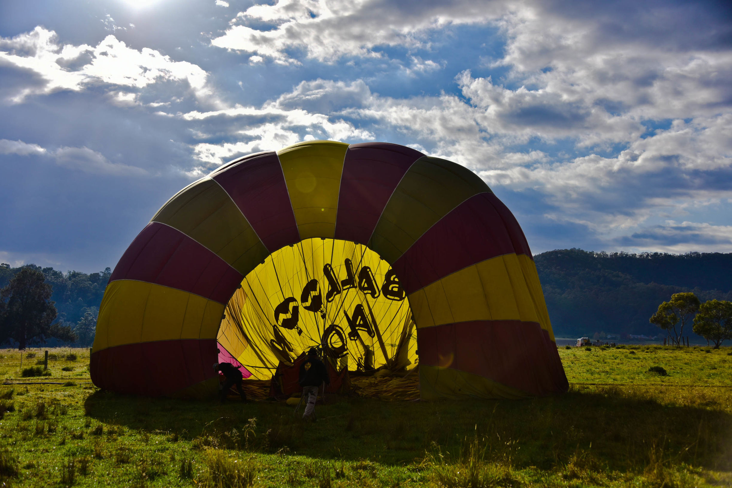 在猎人谷邂逅美酒和热气球
