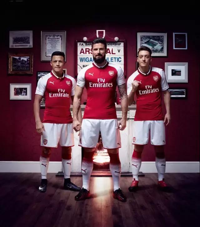 阿森纳18-19赛季客场球衣,阿森纳2017-18赛季球衣