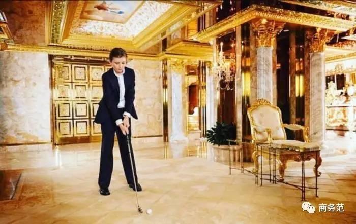 川普小儿子最新视频,川普12岁儿子