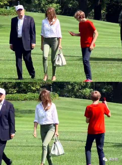 川普小儿子最新视频,川普12岁儿子