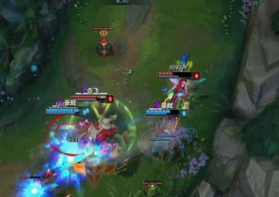 [动图集锦]五杀过后惨被针对JDG不敌苏宁，lwx大嘴熔化女警