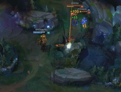 [动图集锦]五杀过后惨被针对JDG不敌苏宁，lwx大嘴熔化女警