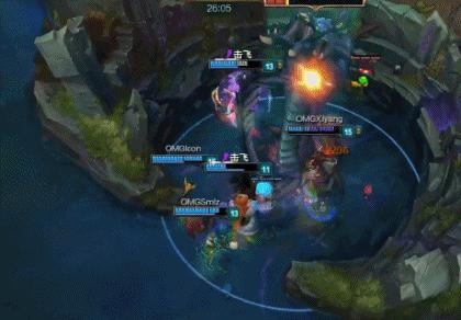 [动图集锦]五杀过后惨被针对JDG不敌苏宁，lwx大嘴熔化女警