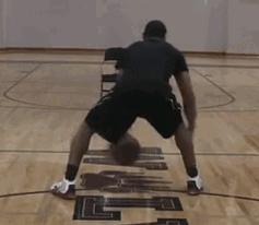 如何学习篮球基础运球,篮球新手怎样学过人