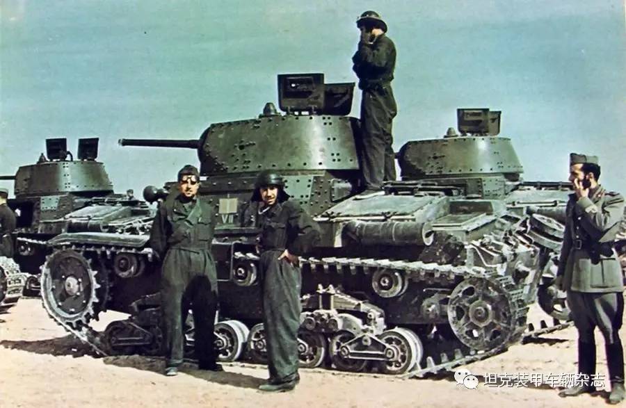 意大利最搞笑的坦克,二战意大利坦克进化史