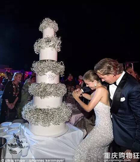 施华洛世奇极致奢华婚纱,施华洛世奇水晶镶嵌婚纱