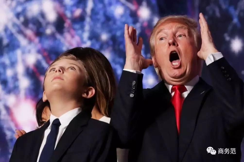 川普小儿子最新视频,川普12岁儿子