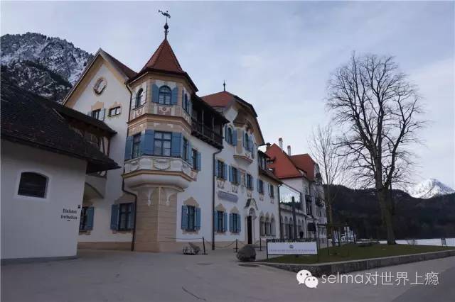 慕尼黑天鹅城堡内部,德国慕尼黑天鹅