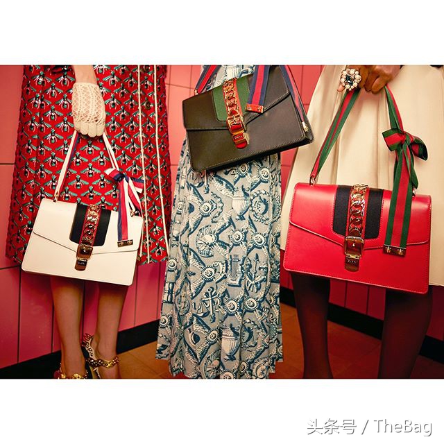 gucci包包经典入门款sylvie,2018年新款的包包gucci
