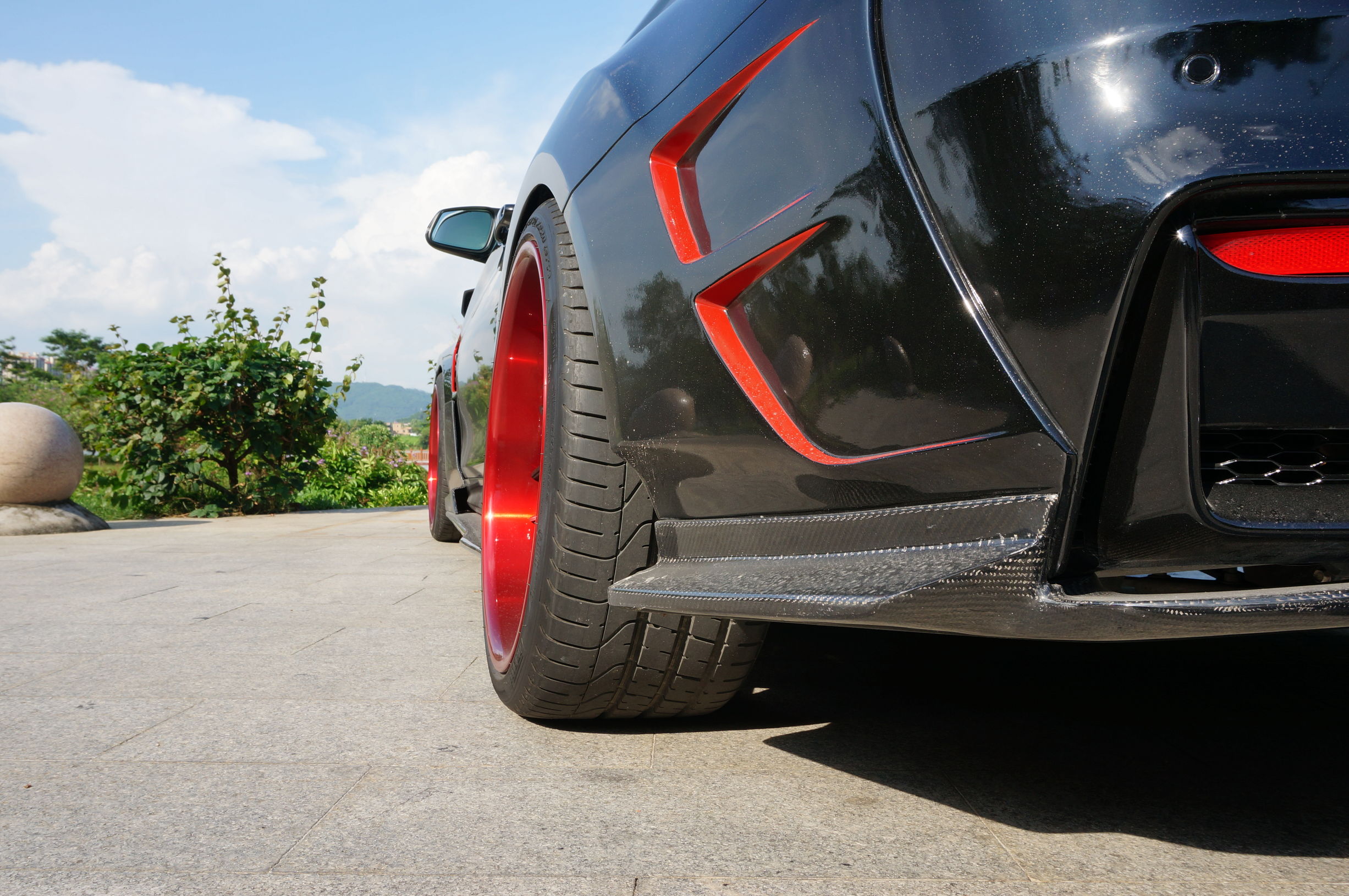 宝马428i运动套装改装黑武士,宝马428四门黑武士