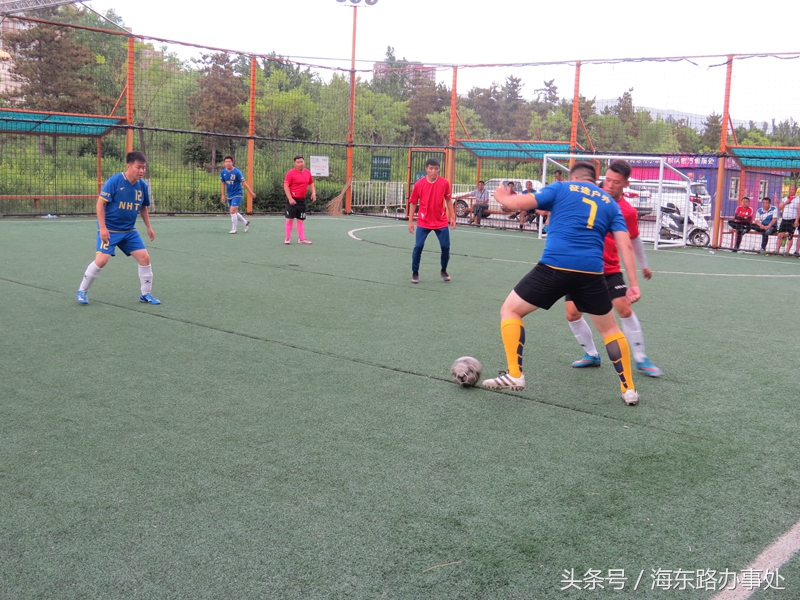 海东路街道“海东杯”五人制足球赛告捷闭幕