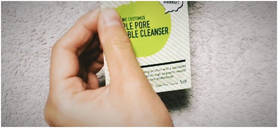 韩国Nuganic绿康丽青苹果O2光彩洁面乳，卸妆+洁面二合一挽救我