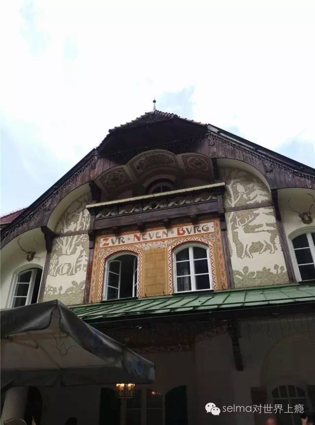 慕尼黑天鹅城堡内部,德国慕尼黑天鹅