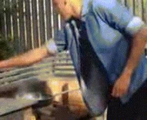 GIF-他不晒自拍、不晒女友，唯晒球技！最后惊天一晒打几分？