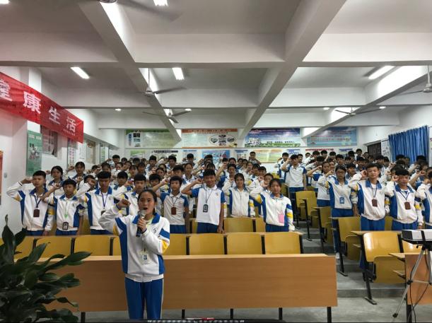 望谟第六中学禁毒,安龙县小学禁毒知识进校园简报