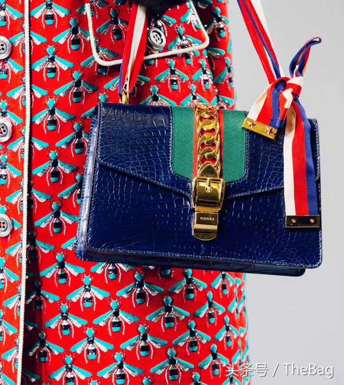 gucci包包经典入门款sylvie,2018年新款的包包gucci