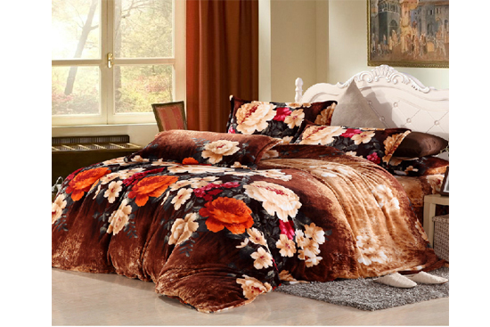 正宗品牌美罗家纺冰丝四件套,美罗家纺床上用品四件套推荐