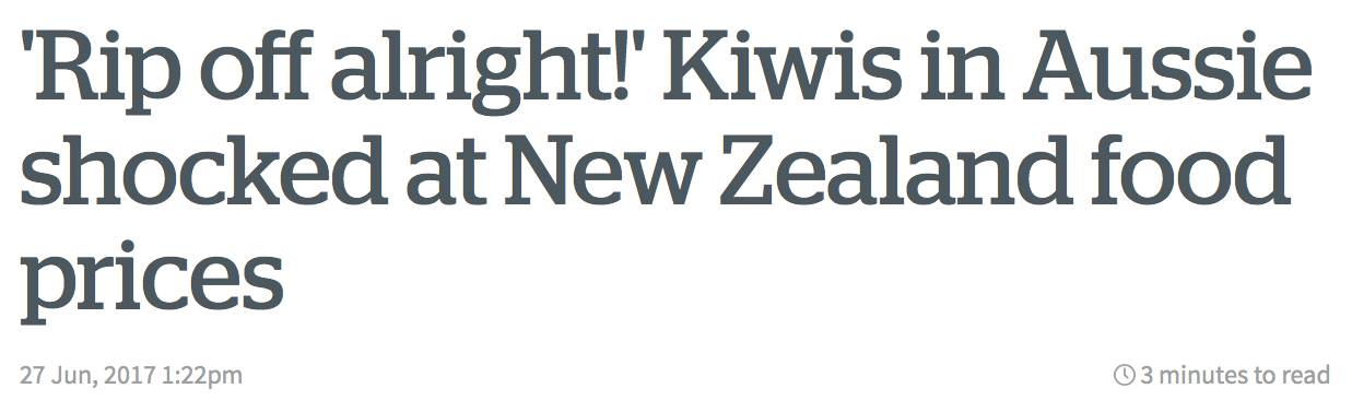 澳洲物价真的好便宜呀,从澳洲回国感觉一切回到原点