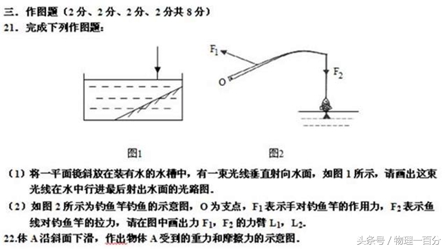 厦门初二物理上册期末统考试卷,初二物理上期末常考题型归纳大全