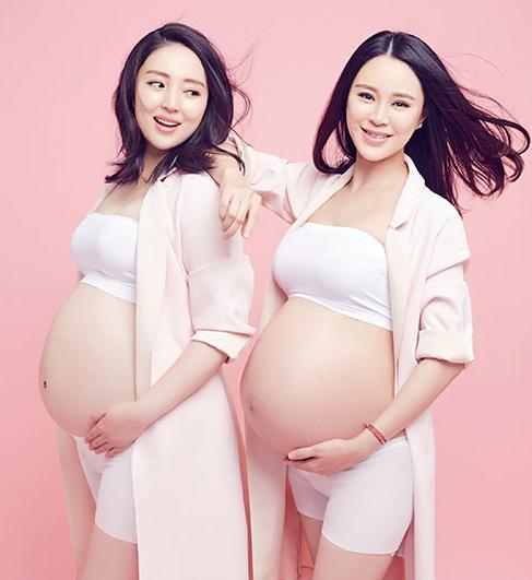 董璇怎么拍孕妇照,孙俪董璇圆脸照片