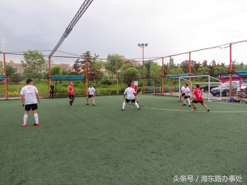 海东路街道“海东杯”五人制足球赛告捷闭幕