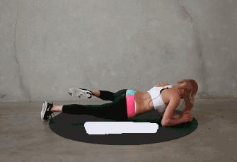 用平板支撑训练腰腹力量,腰腹力量训练平替