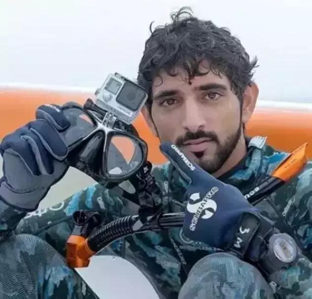 最帅迪拜王子哈曼丹,哈曼丹和威廉王子