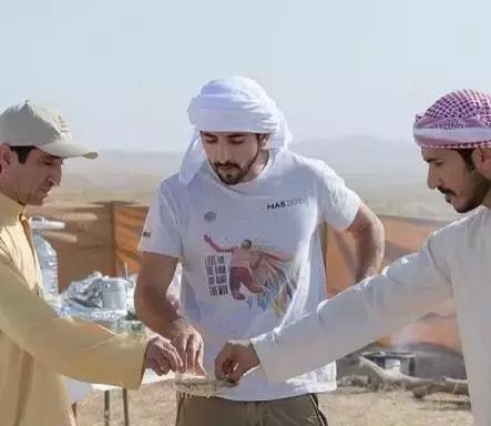 最帅迪拜王子哈曼丹,哈曼丹和威廉王子