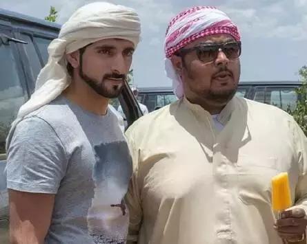 最帅迪拜王子哈曼丹,哈曼丹和威廉王子