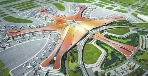 新机场凤凰展翅图片,新机场结构
