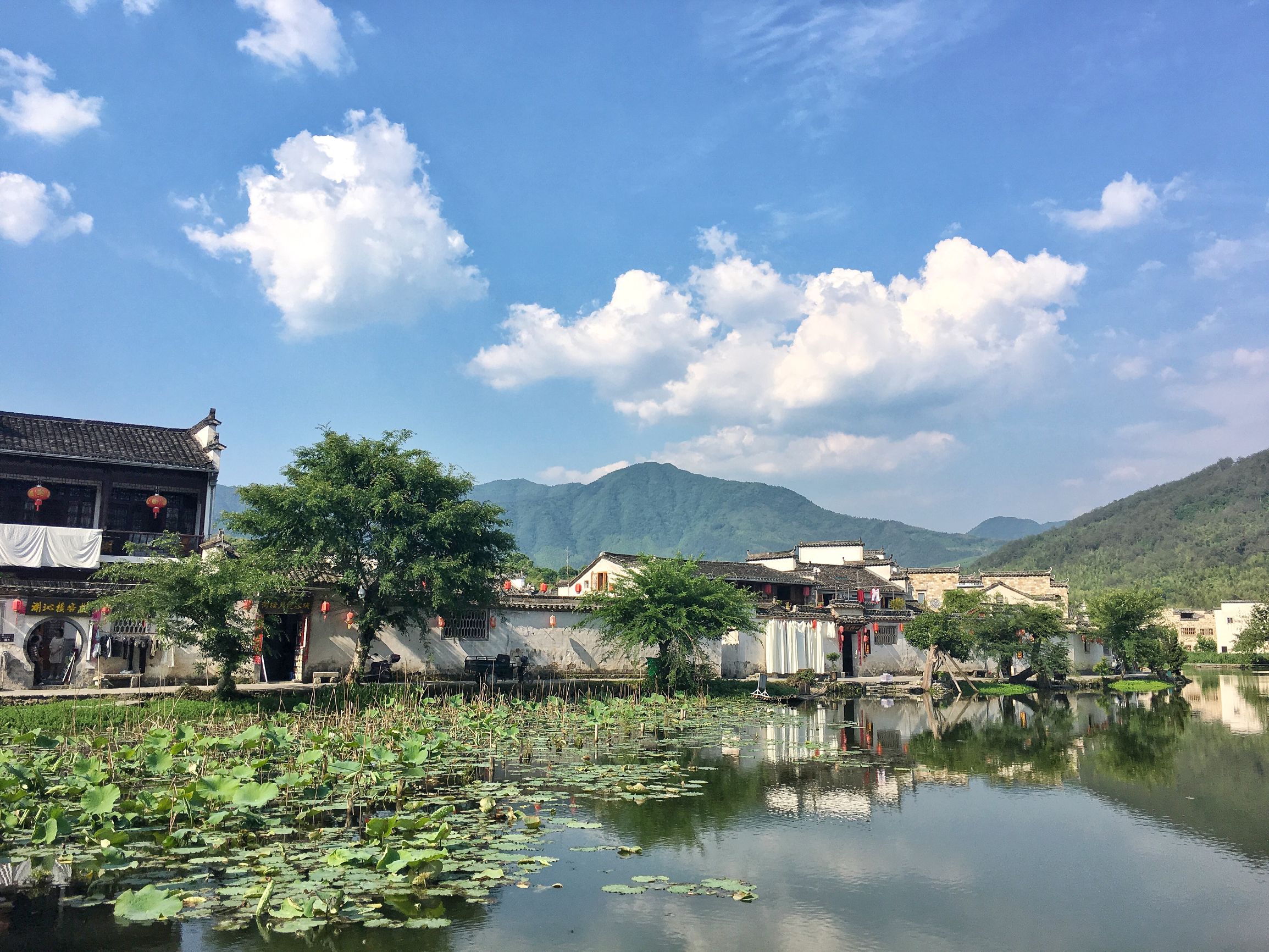 皖南水乡酒,黟县宏村镇月满西楼客栈