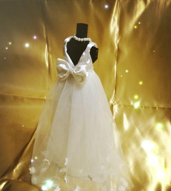 婚纱小人台摆件,自制婚纱照摆件