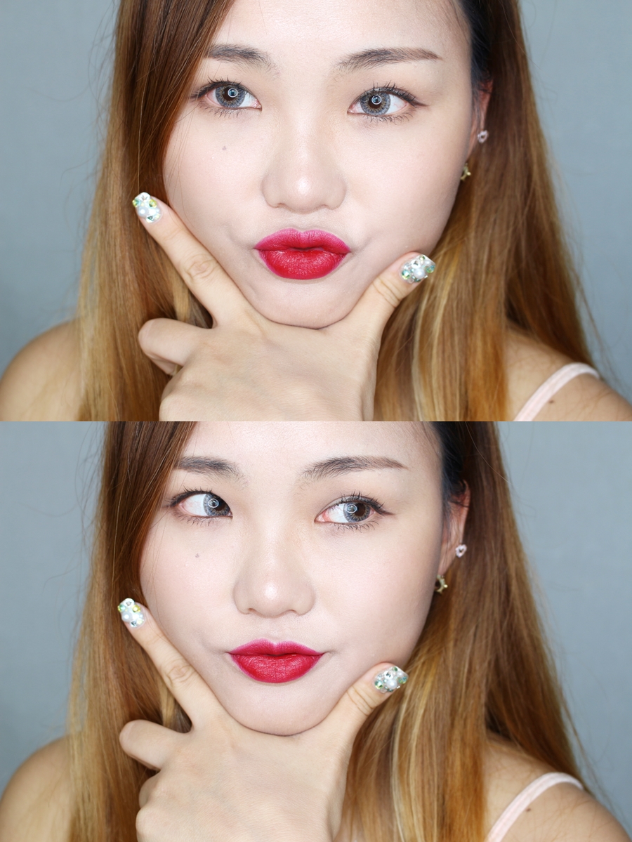 露华浓双头唇釉不沾杯不掉色,露华浓16小时不脱色唇釉双头