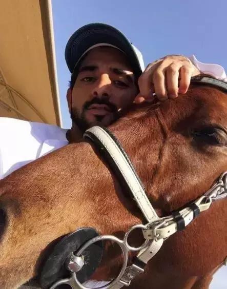 最帅迪拜王子哈曼丹,哈曼丹和威廉王子