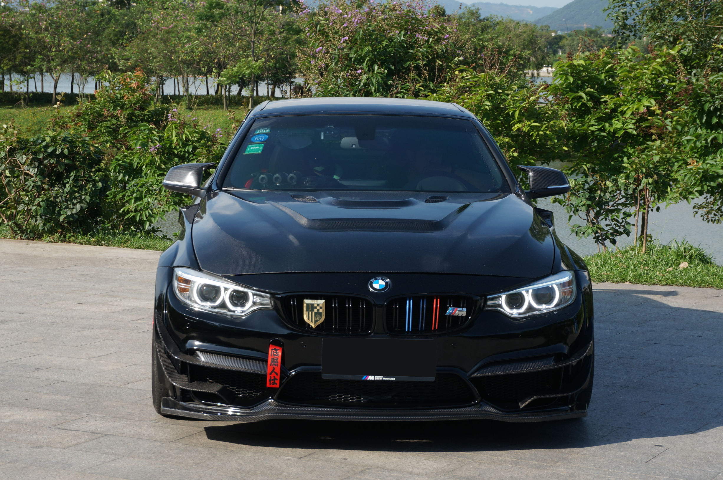 宝马428i运动套装改装黑武士,宝马428四门黑武士