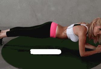 用平板支撑训练腰腹力量,腰腹力量训练平替