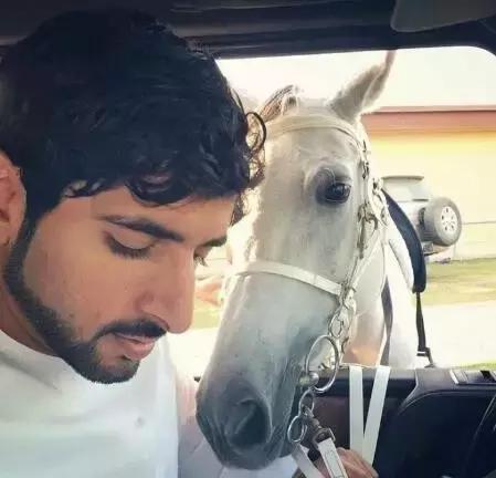 最帅迪拜王子哈曼丹,哈曼丹和威廉王子