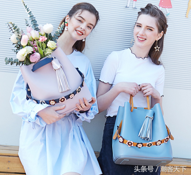 水桶包小众高级感,韩版水桶包小众高级感