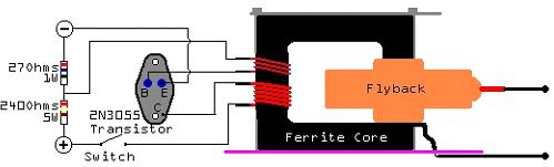 自制特斯拉线圈制作方法,教你制作一台特斯拉线圈