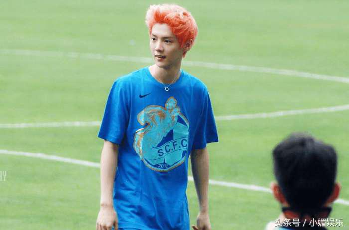 鹿晗清秀的外表的背后倘若不进娱乐圈可能会成为职业球员
