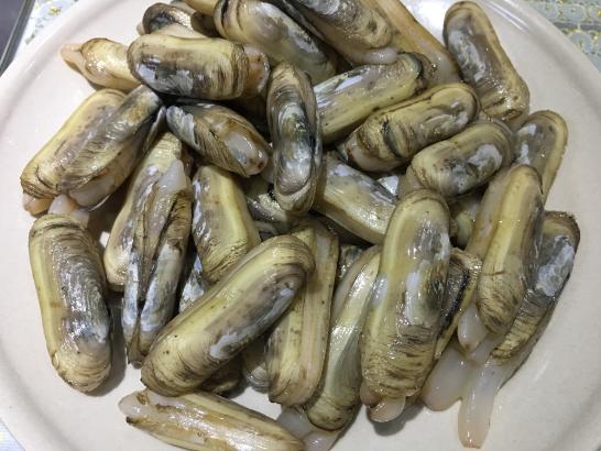 没有海盐如何做盐焗罗氏虾,家庭版盐焗蛏子的正宗做法